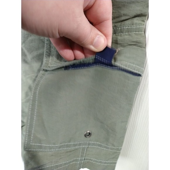 $ Speedo Men's Cargo Mesh Lined Drawstring Close Swim Trunks Size XL* - Picture 3 of 10